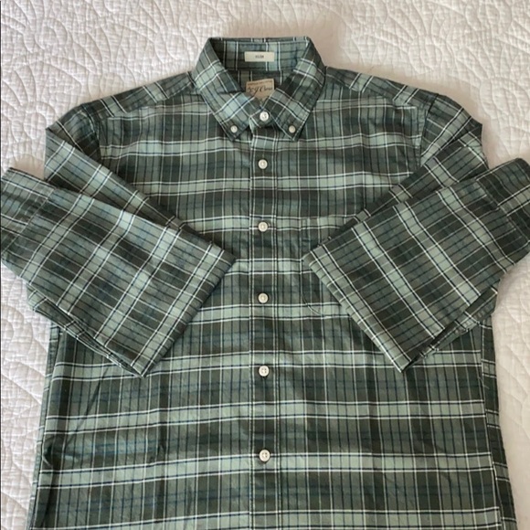 J. CREW Men’s Oxford Pima Cotton Button Up Shirt - Picture 2 of 4